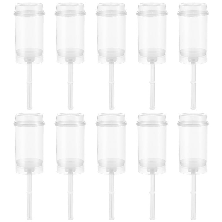  A Birthday Place Cake Push Pop Containers with Lids, 25 Count:  Home & Kitchen