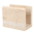 thumbnail image 2 of Creative Home Porte-serviettes en Marbre Champagne Naturel Support, Distributeur, Style Sculpté à la Main, 2 of 10