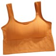 thumbnail image 2 of Sujetador de camiseta sujetador deportivo estilo camiseta sin mangas transpirable sin costuras suave cobertura completa para uso diario ANGGREK Otros, 2 of 8