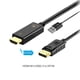thumbnail image 5 of Compatible Para Hdmi A Displayport Adaptador Convertidor 1.8M Adaptador De Cable Usb2.0 Para Computadoras Portátiles Y De Escritorio 4K 60Hz Speravity EL016313-00, 5 of 5
