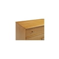 thumbnail image 6 of Camaflexi Mid-Century Solid Wood Dresser, Modern 3 Drawer Dresser for Bedroom, Castanho Finish, 6 of 9