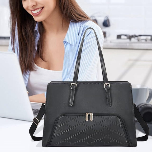 Moda de bolsas para la computadora portátil con bolsillo de para mujeres para viajes informales de oficina