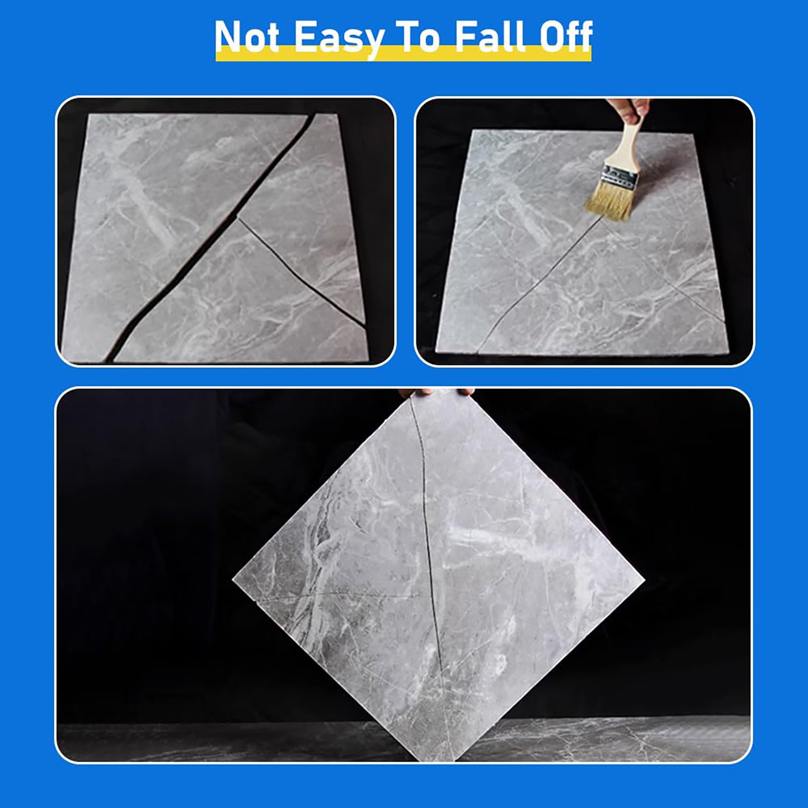 Clearance Adhesive mucilage under $7,Clear Adhesive With Roller Brush Super Strong Anti Leakage Agent Adhesive Coating Agent For Indoor Outdoor 1ml 1PC