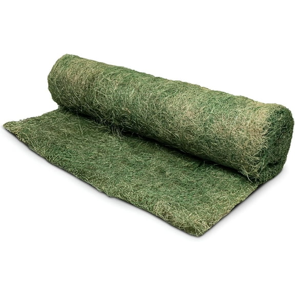 FGYRYK  1 x 112.5 Foot Photodegradable Single Layer Garden Netting Commercial and Home Landscaping Erosion Control Blanket, Green
