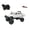 White, variant on WPL C64-1 1/16 Scale 4WD RC Pickup Truck, Full Proportional Off Road Crawler, 2.4GHz All Terrain RTR Remote Control Rock Crawler with Dual Batteries, Realistic Steering and Braking System