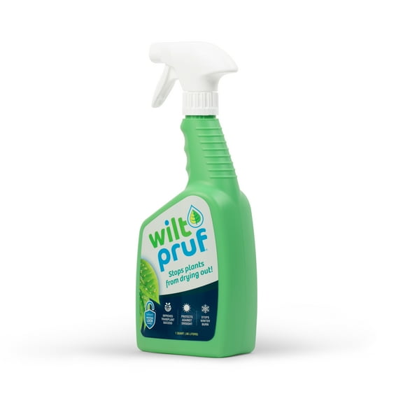 Wilt-Pruf® Organic Plant Protector | Stops Plants from Drying Out | Ready-to-Use Trigger Sprayer (32 oz)