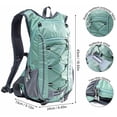 thumbnail image 2 of AUXDIQ Hiking Backpack 15L Lightweight Backpack Travel Daypack for Women Men Green, 2 of 6