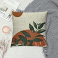 thumbnail image 2 of PHYHOO Boho Abstract Rainbow Line Decorative Throw Pillow Covers, Bohemian Sunset Landscape Nature Home Decorations, Minimalist Modern Art Aesthetic Cushion Case Decors White, 2 of 5