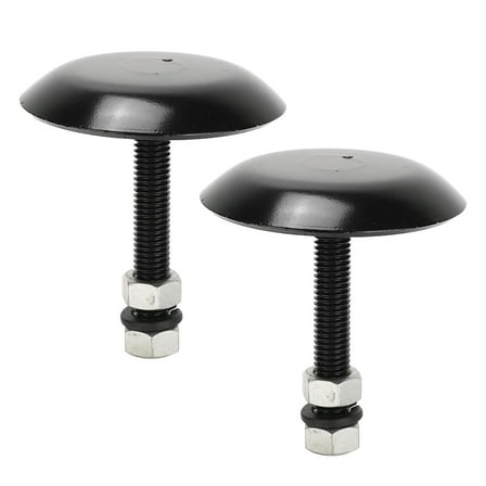 Rustproof DualPoint Contact Snow Plow Blades Skid Shoes Kit 2pcs Steel Set Fit for SportsmanRanger ATV UTV 2873423