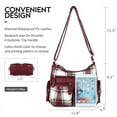 thumbnail image 2 of Angel Kiss Women's Crossbody Bag Multi Pocket Bag and Adjustable Shoulder Strap Soft Bag, 2 of 5