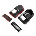 thumbnail image 3 of Car Decoration Accessory  Interior Door Handle  Carbon Fiber Interior Handle Trims 4Pcs/Set Interior Door Handle Trims Carbon Fiber Cover Car Accessory Fit For  HiAce 2019, 3 of 8