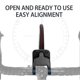 thumbnail image 4 of Bike Seat Calibrator Bike Tool Seat Center Adjuster Measurement Tool Bike Handlebar Laser Aligner Tire Saddle Aligning Indicator, 4 of 5