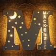 thumbnail image 4 of decorativa y estrella Luces nocturnas Lámparas Letreros Letras para decoraciones de guardería para Regalos Colgante de árbol de Yinane luz de la letra, 4 of 7