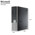 thumbnail image 5 of Restored Dell OptiPlex 7010 Windows 11 Professional Desktop Computer PC Tower Intel 3.0GHz 8GB Ram 1TB Hard Drive DVD w/17" LCD Monitor Computer (Refurbished), 5 of 11