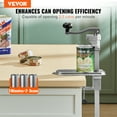 thumbnail image 2 of VEVOR Commercial Can Opener, Heavy-Duty Manual Tabletop Cans Opener for Cans Up to 15.75 in Height, Height-Adjustable Can Openers Fixed with Screws & Table Clamp, for Restaurant, Hotel, and Food Store, 2 of 9