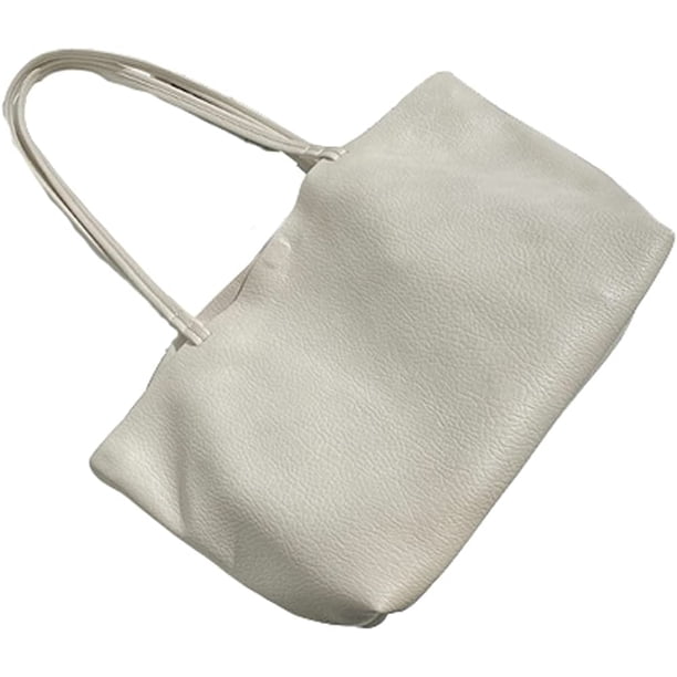 LHSHID Trendy Shoulder Bag for Women PU Leather Large Light Hobo Handbag Top Handle Tote Bag