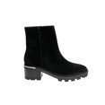 thumbnail image 2 of Nine West Womens Remmie Suede Square Toe Ankle Boots, 2 of 4