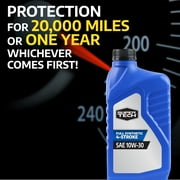 Super Tech Full Synthetic SAE 10W-30 4-Stroke ATV Motor Oil, 1 Quart