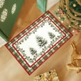 thumbnail image 6 of ToyKingdee Christmas Area Rug Non Slip Washable Front Door Rug for Entryway, Indoor Kitchen Rugs with Christmas Tree Print Low-Pile Small Door Mat Holiday Decor for Bedroom, 6 of 6