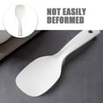 thumbnail image 2 of Nonstick Rice Paddle Spoon Food Grade Dinnerware Serving Utensils Household Scooper White, 2 of 6