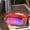 Red, variant on RGB Bluetooth Speaker with 5.3 Wireless Connectivity, Wide-Area Sound, High-Capacity Battery, Low Latency, and Colorful Lighting Effects for Parties, Gaming, and Home Entertainment, Purple