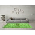 thumbnail image 3 of Ahgly Company Indoor Rectangle Abstract Green Modern Area Rugs, 5' x 8', 3 of 4