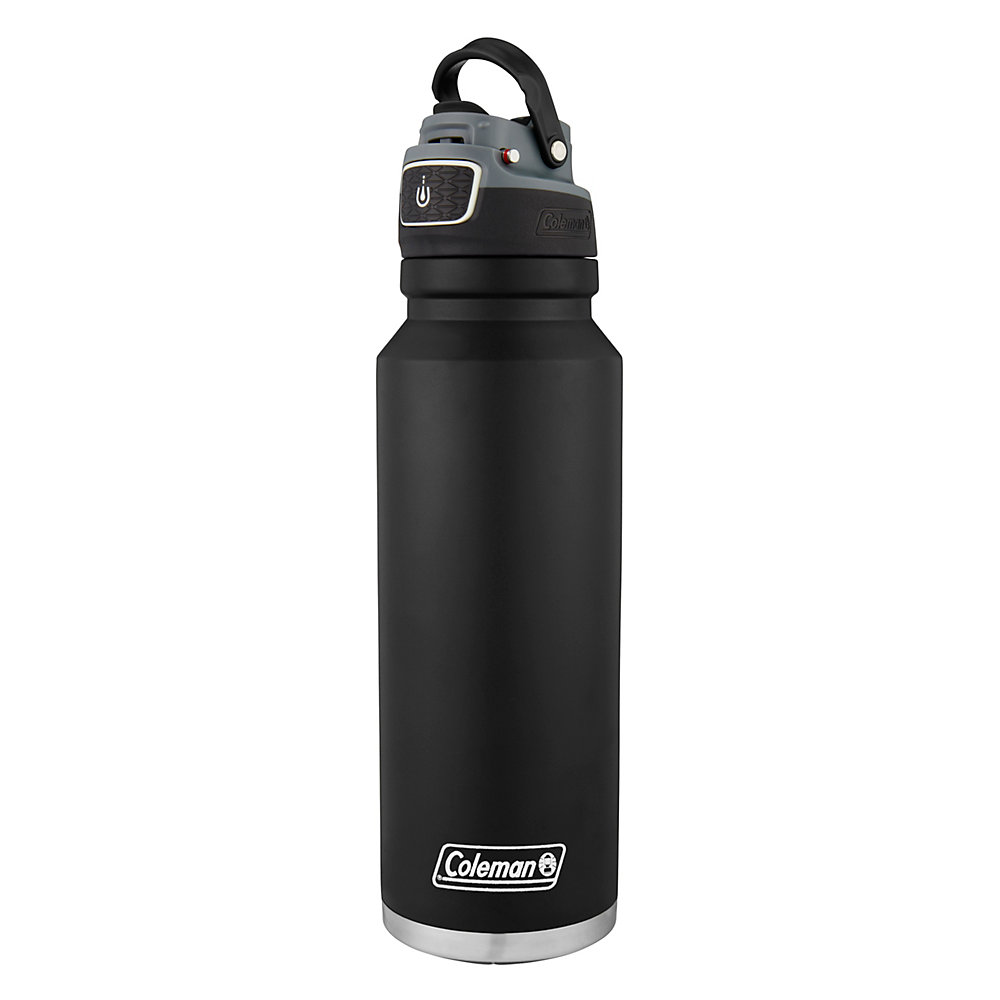 Coleman Autoseal FreeFlow Stainless Steel Insulated Water Bottle, 40 oz, Black - image 5 of 9