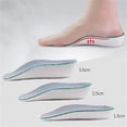 thumbnail image 2 of HUGFEGWE Orthopedic High Pads 1.0,The First Orthopedic Height Insoles, Arch Support Insoles, Adjustable Orthopedic Heel Lift Inserts, Invisible Heightening, Heel Lifts CJB91-20639, 2 of 7