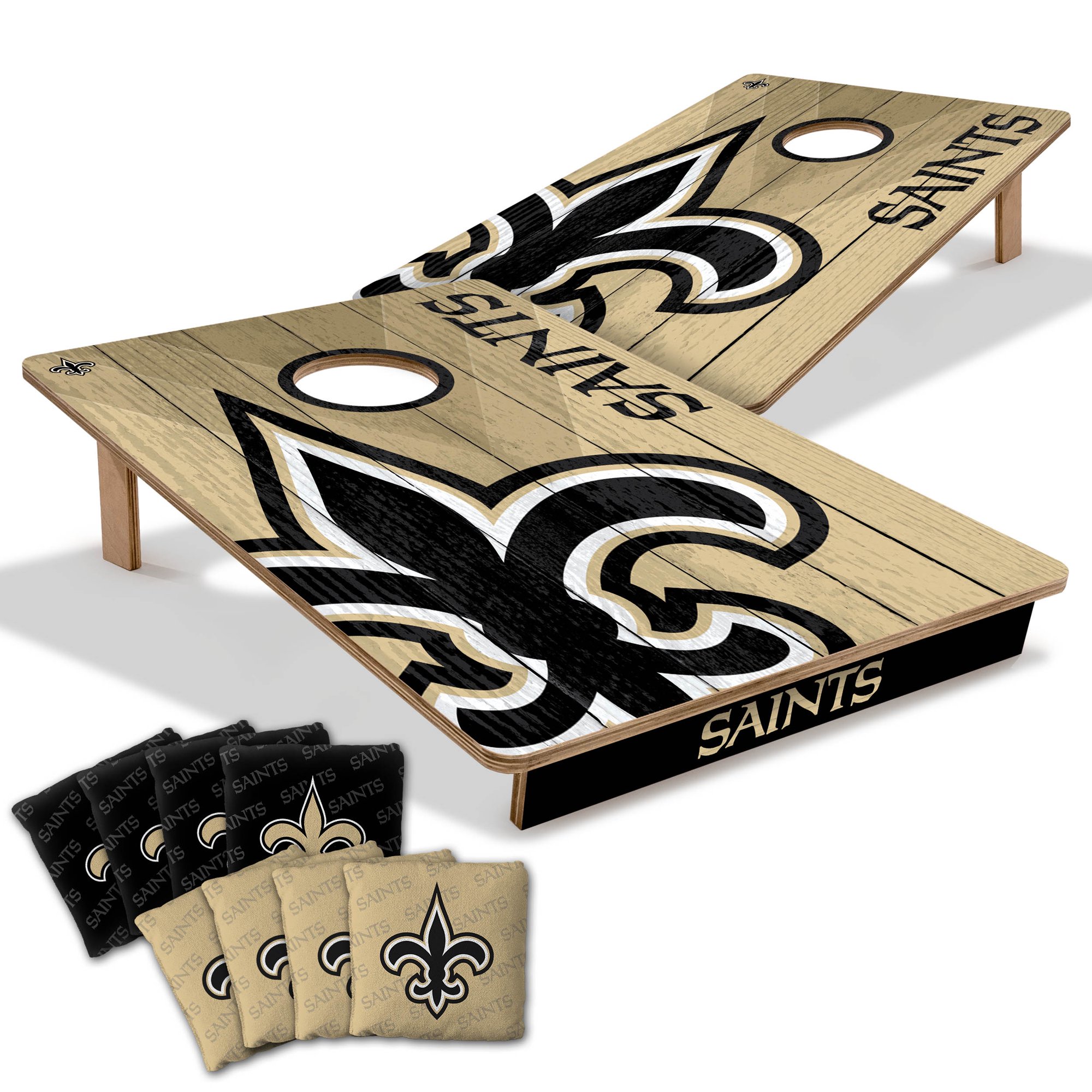 YouTheFan NFL New Orleans Saints 2' x 3' Cornhole Game