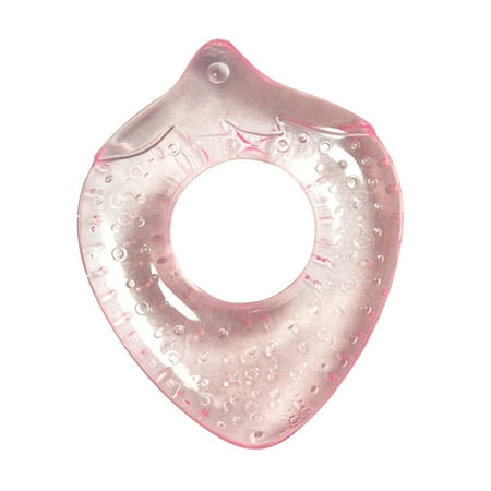 Green Sprouts Organic Terry - Fruit Cool Soothing Teether, Strawberry, Put these teethers in the refrigerator to sooth inflamed gums By green sprouts