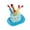Blue, variant on Plush Pet Birthday Cake Hat, Festive Celebration Headwear for Dogs and Cats, Decorative Party Costume Accessory, Soft and Comfortable Holiday Apparel, Blue