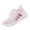 Pink, variant on HTHLVMD Lightweight Mesh Sneakers, Comfortable Walking Shoes, Comfortable Tennis Running Shoes for Women Lightweight and Slip On Sneakers Casual Women's Walking Shoes, White 7