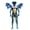 Blue, variant on Men's Full Body Dragon Costume Bodysuit with Wings,Mask,Tail,Halloween Dragon Muscle Animal Catsuit Costume