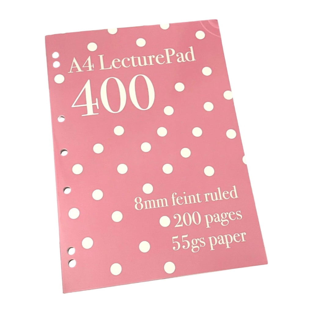 Light weight Portable A4 Notebook Dot Pattern Lined Pages Writing Inspiration
