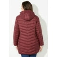 thumbnail image 2 of Catherines Women's Plus Size Packable Puffer Coat, 2 of 5