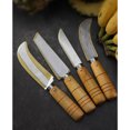 thumbnail image 3 of Miangastore Kitchen Gadgets Stainless Steel Fruit Peeling Tool 4Pcs 8.1x0.8x0.8in, 3 of 8