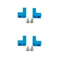 thumbnail image 3 of maskred Improve Handling And Performance With Servo Base For ECX 1/12 RC RGT 136100 Compatible With ECX 1/12 Rc RGT 136100 blue 2Set, 3 of 6