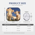 thumbnail image 7 of Lsque Cows Cattles 2 PCS Windshield Sun Shade | CarFoldable Window Covers | Car Accessories Reflect UV for Universal Cars SUV Truck | Large, 7 of 7