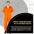 thumbnail image 4 of Natural Uniforms Men Short Sleeve Coverall 399, 4 of 6