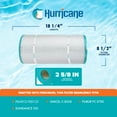 thumbnail image 3 of Hurricane 4 Pack HF8320-01 Advanced Pool and Spa Filter Cartridge Replacement, 3 of 7