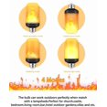 thumbnail image 3 of pcs LED flame lamp 5w simulated flame effect Halloween decoration lamp (E27 yellow flame), 3 of 5