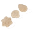 thumbnail image 1 of Esponja facial Konjac BuyWeekMX 3 piezas limpiadora exfoliante en polvo de nuez, 1 of 9