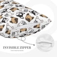 thumbnail image 5 of Balery French Bulldog3 Bedding Queen Pillow Cases - Envelope Closure - Soft Brushed Microfiber Fabric - Shrinkage and Fade Resistant Pillow Cases-16"x24", 5 of 9