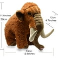 thumbnail image 2 of Realistic Mammoth Plush, Lifelike 12.9" Mammuthus Stuffed Animal, Soft Mammoth Plushies, Stuffed Toy, Cuddly Toys, 2 of 6