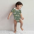 thumbnail image 3 of Kdxio Deer And Flowers Pattern Unisex Baby Cotton Short Sleeve Bodysuits-18 Months, 3 of 5