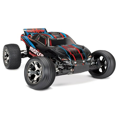 Traxxas Nitro Rustler Rtr Rustler VXL: 1/10 Scale Stadium Truck with TQi Traxxas Link Enabled 2.4GHz Radio System & Traxxas Stability Management (TSM) ()