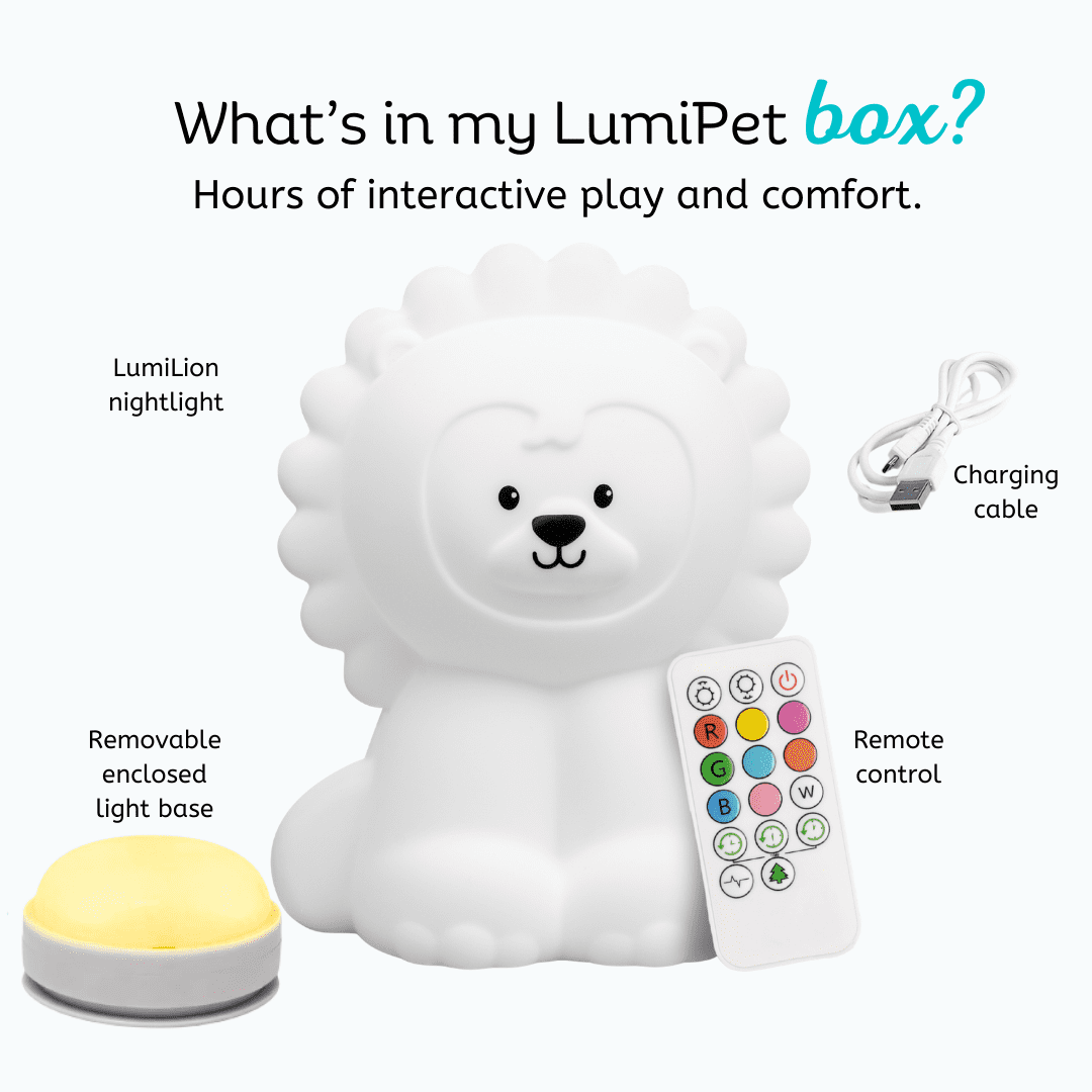 LumiPets Lion LED Night Light