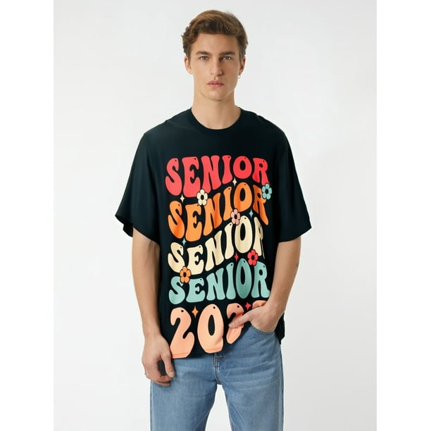 Camiseta de graduación de 2025 para adultos, hombres, mujeres, adolescentes y jóvenes.