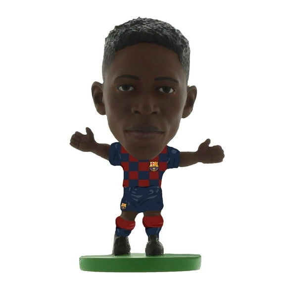 SoccerStarz Barcelona Ousmane Dembele Home Kit (2020 Version)