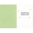 thumbnail image 2 of RSVP Cool Mom Club Daisy on Light Green Checkerboard Mother's Day Card, 2 of 2